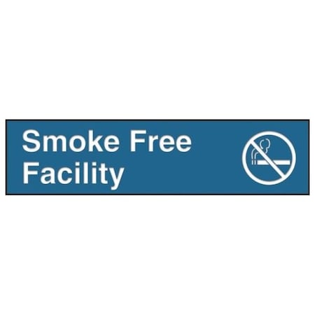 Accuform 12 in W x 3 in H, Engraved Plastic PSG652BU